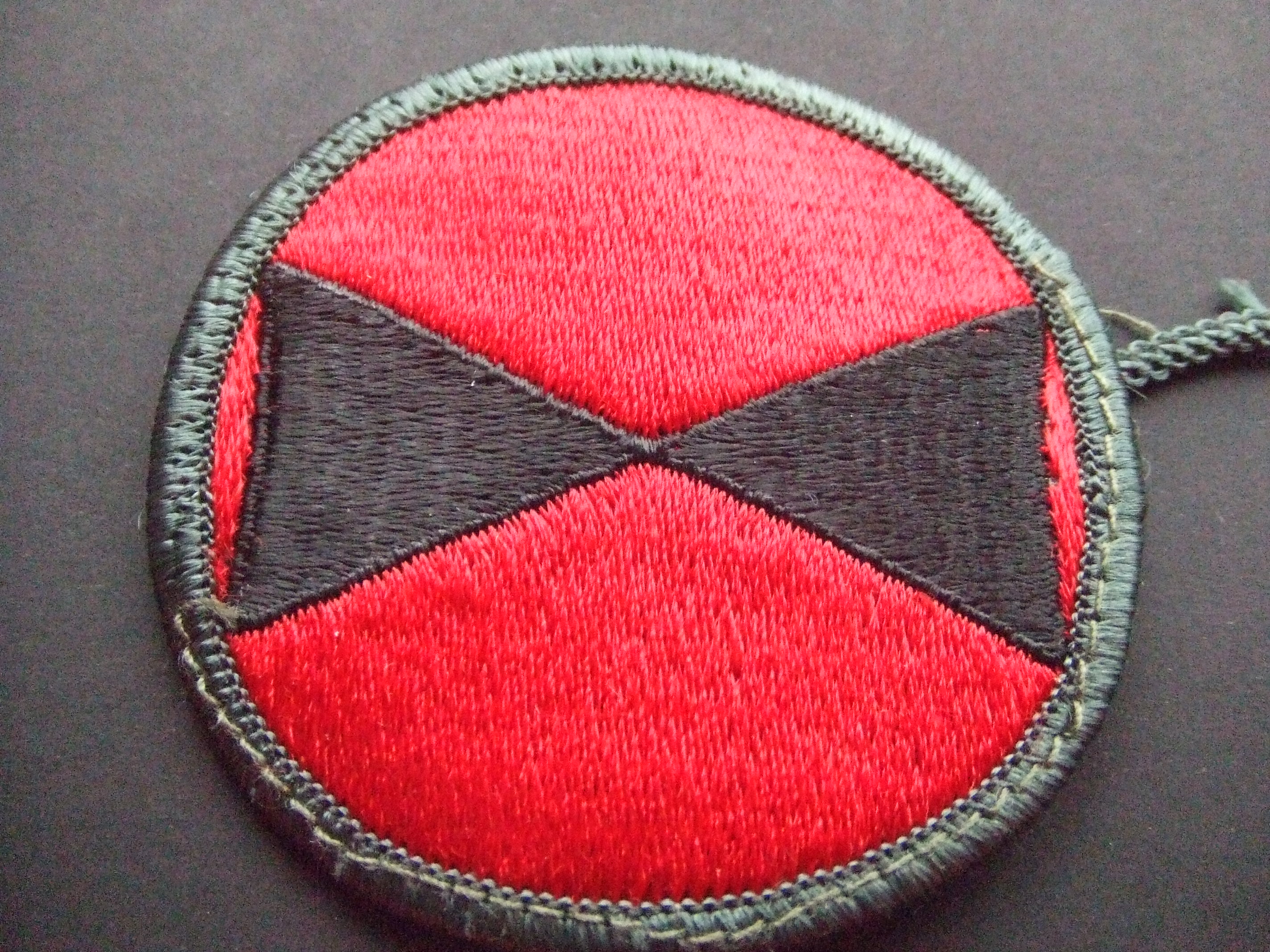 7th Infantry Division United States badge schouderembleem